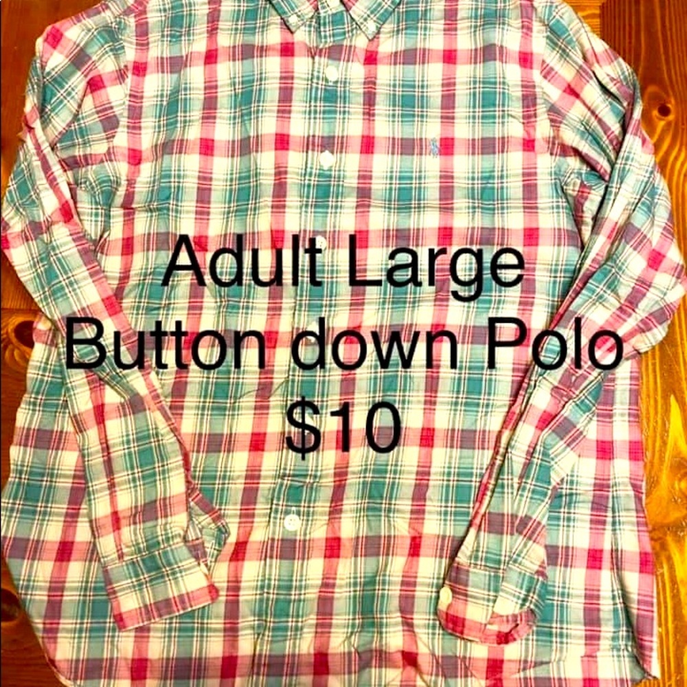 Polo L/S button down